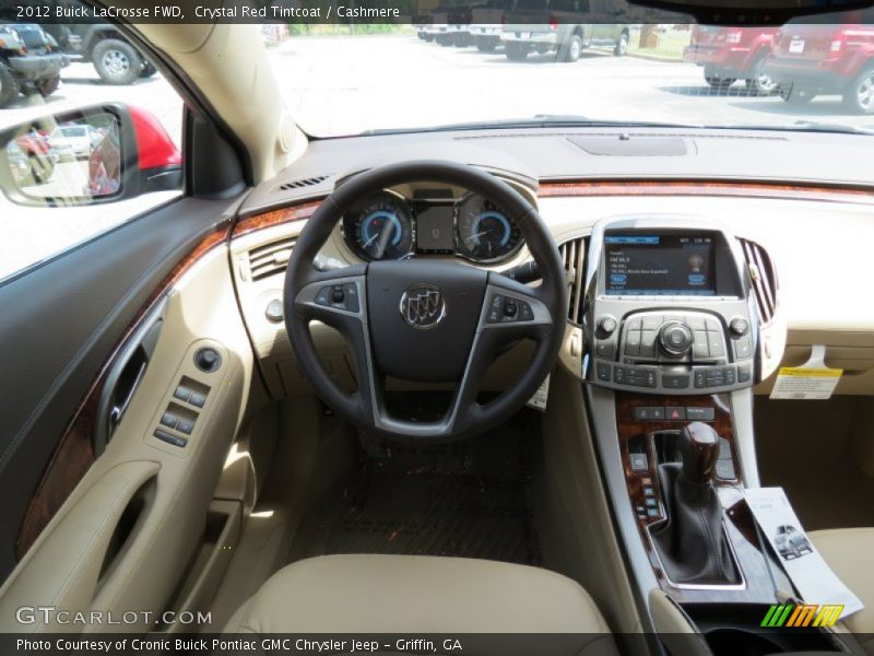 Crystal Red Tintcoat / Cashmere 2012 Buick LaCrosse FWD