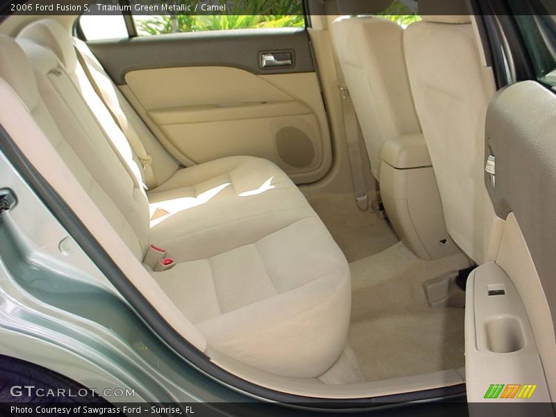 Titanium Green Metallic / Camel 2006 Ford Fusion S