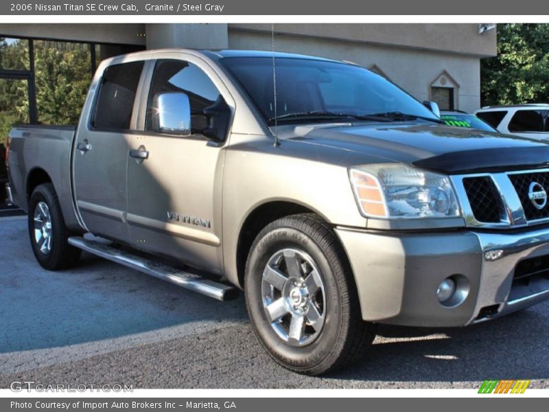 Granite / Steel Gray 2006 Nissan Titan SE Crew Cab