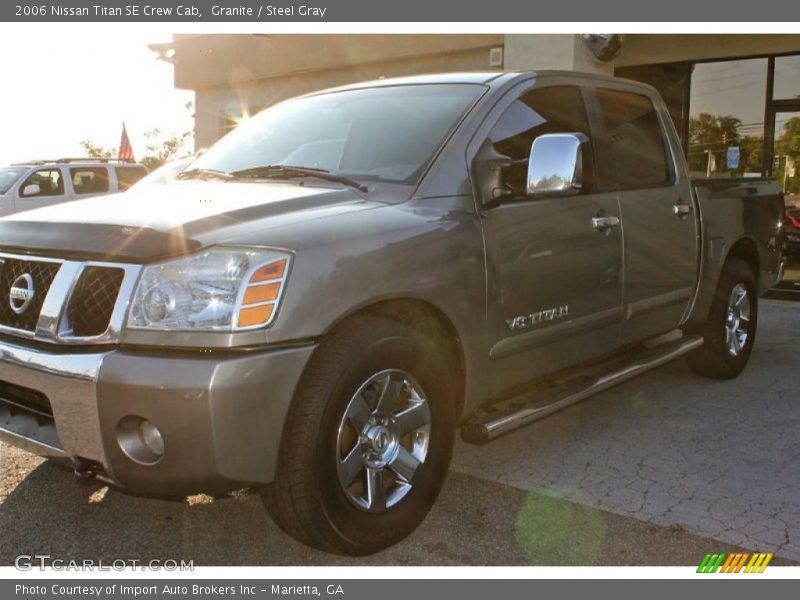 Granite / Steel Gray 2006 Nissan Titan SE Crew Cab