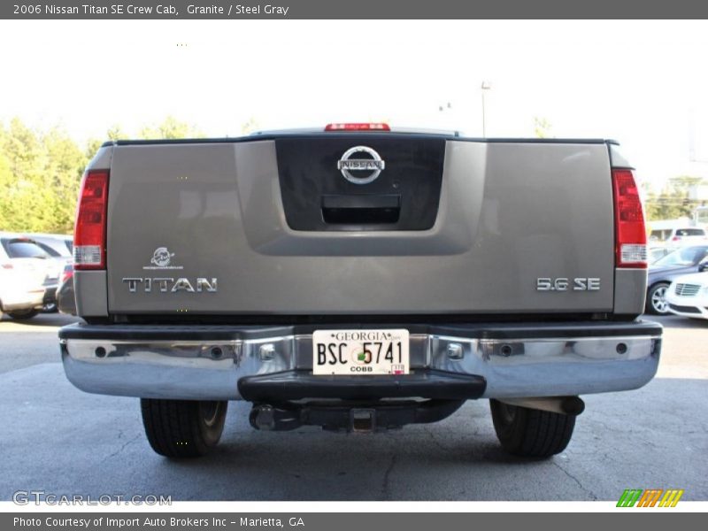 Granite / Steel Gray 2006 Nissan Titan SE Crew Cab