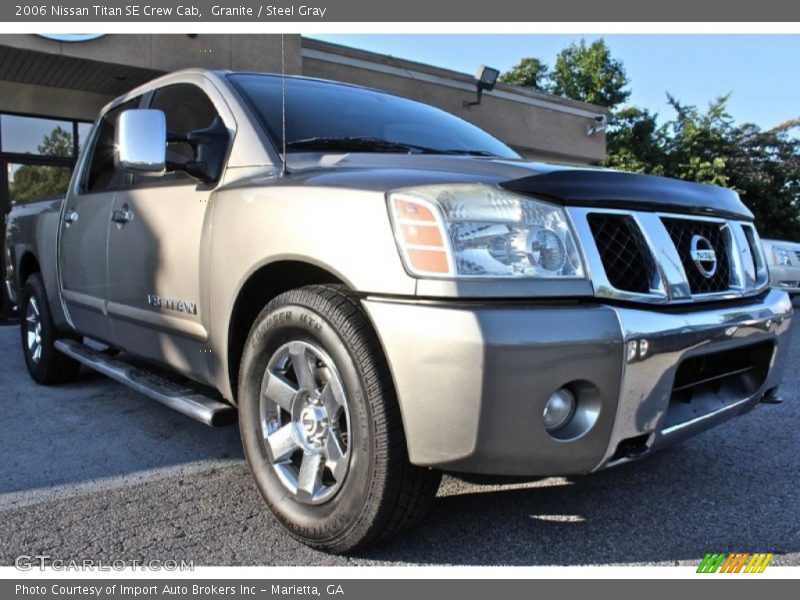 Granite / Steel Gray 2006 Nissan Titan SE Crew Cab