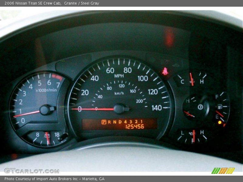 Granite / Steel Gray 2006 Nissan Titan SE Crew Cab