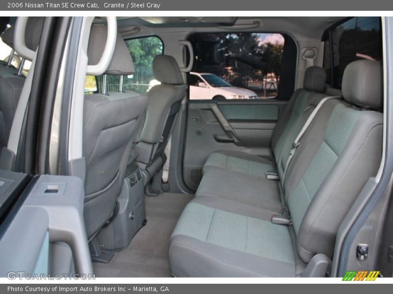 Granite / Steel Gray 2006 Nissan Titan SE Crew Cab
