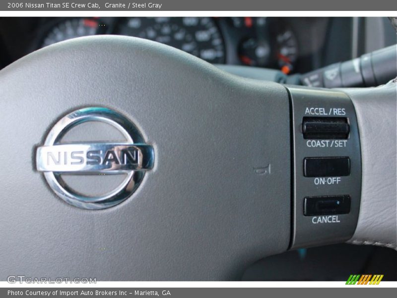 Granite / Steel Gray 2006 Nissan Titan SE Crew Cab