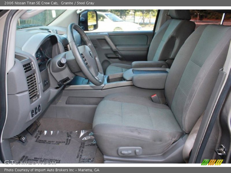 Granite / Steel Gray 2006 Nissan Titan SE Crew Cab