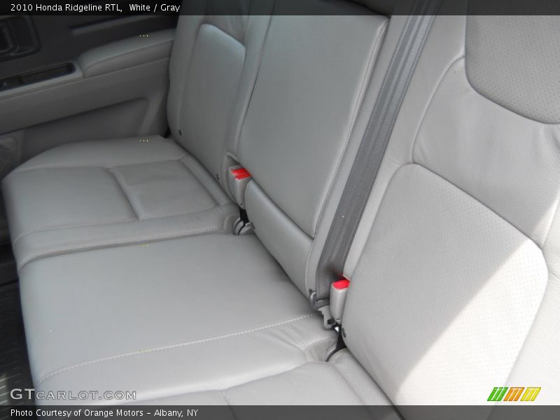 White / Gray 2010 Honda Ridgeline RTL