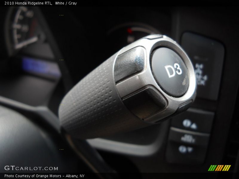 White / Gray 2010 Honda Ridgeline RTL
