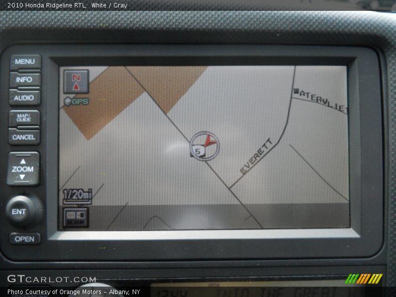 White / Gray 2010 Honda Ridgeline RTL