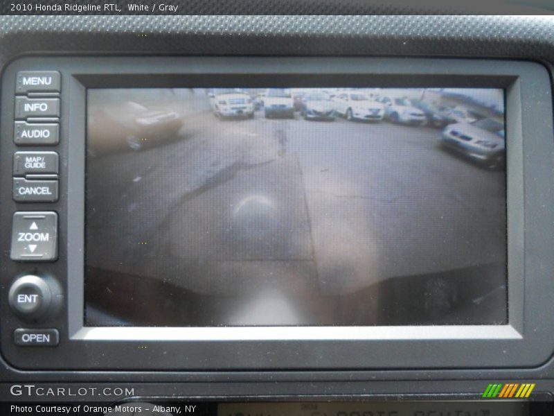 White / Gray 2010 Honda Ridgeline RTL