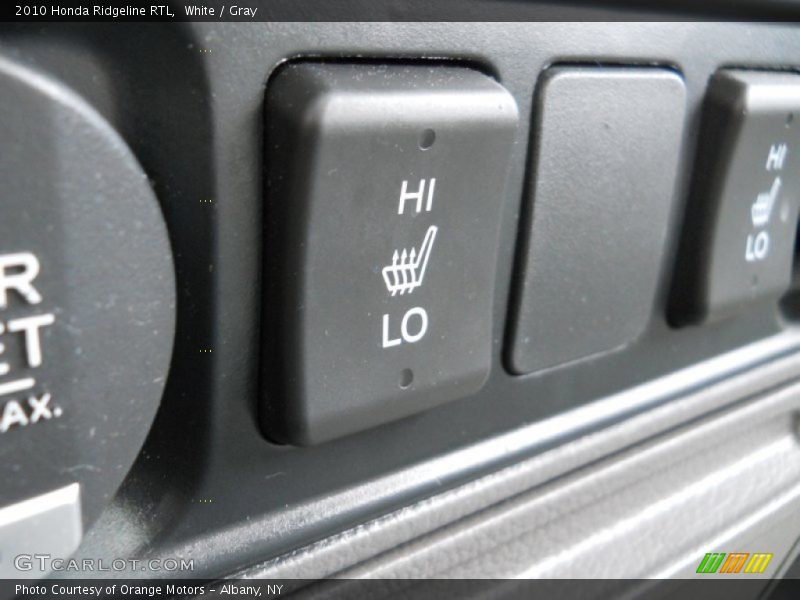 White / Gray 2010 Honda Ridgeline RTL
