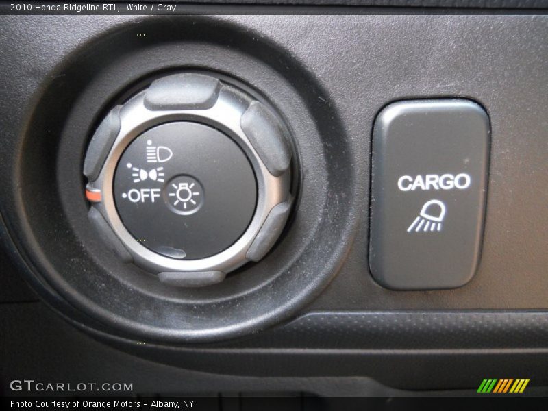 White / Gray 2010 Honda Ridgeline RTL