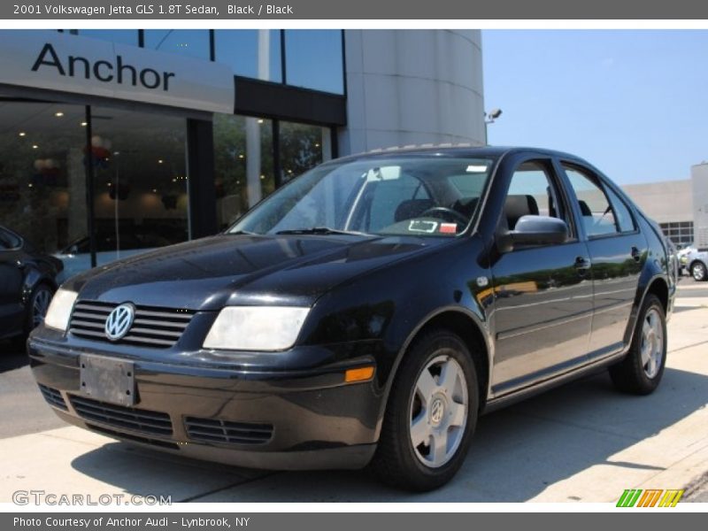 Black / Black 2001 Volkswagen Jetta GLS 1.8T Sedan