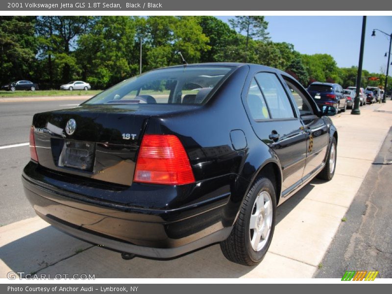 Black / Black 2001 Volkswagen Jetta GLS 1.8T Sedan