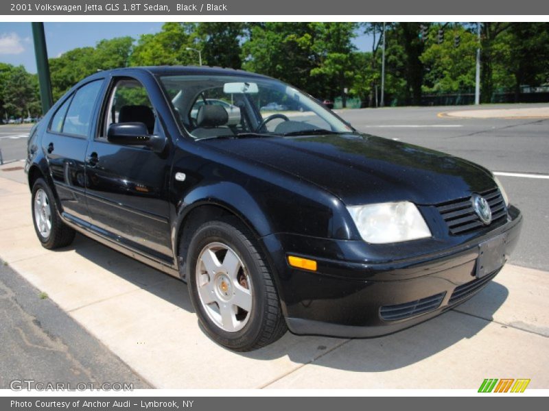 Black / Black 2001 Volkswagen Jetta GLS 1.8T Sedan