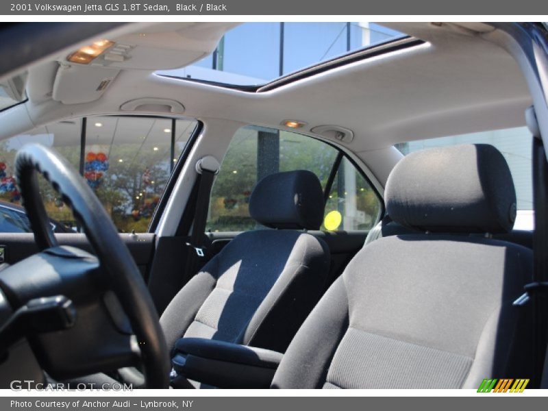 Black / Black 2001 Volkswagen Jetta GLS 1.8T Sedan