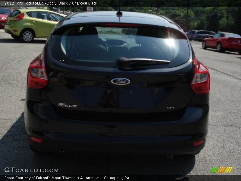 Black / Charcoal Black 2012 Ford Focus SEL 5-Door