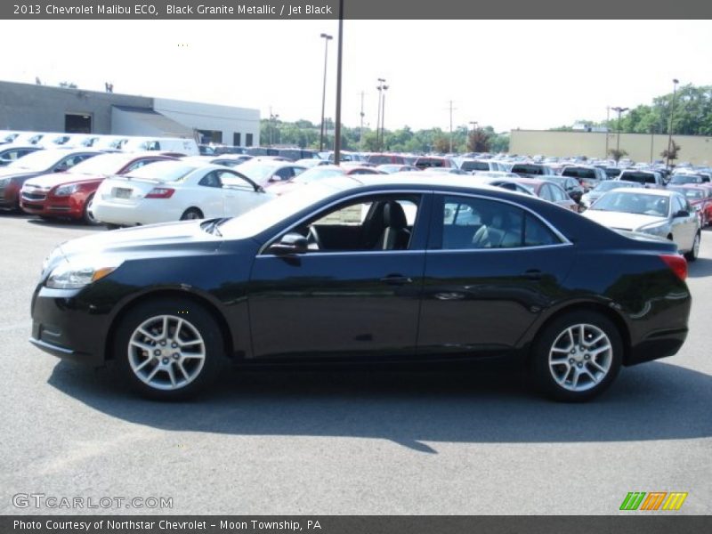 Black Granite Metallic / Jet Black 2013 Chevrolet Malibu ECO