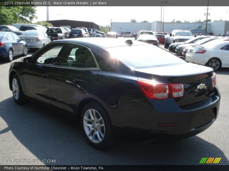 Black Granite Metallic / Jet Black 2013 Chevrolet Malibu ECO