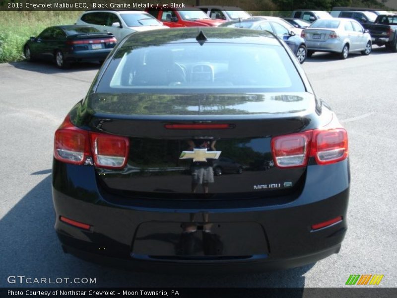 Black Granite Metallic / Jet Black 2013 Chevrolet Malibu ECO
