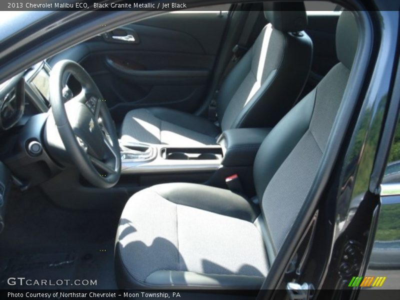 Black Granite Metallic / Jet Black 2013 Chevrolet Malibu ECO