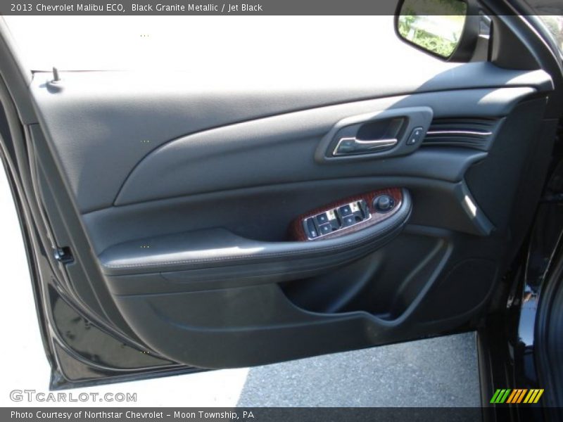 Black Granite Metallic / Jet Black 2013 Chevrolet Malibu ECO