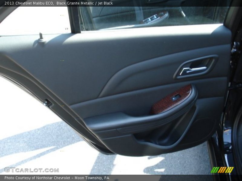 Black Granite Metallic / Jet Black 2013 Chevrolet Malibu ECO