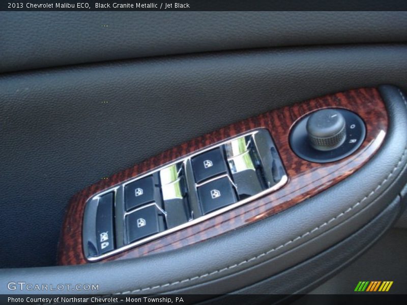 Black Granite Metallic / Jet Black 2013 Chevrolet Malibu ECO