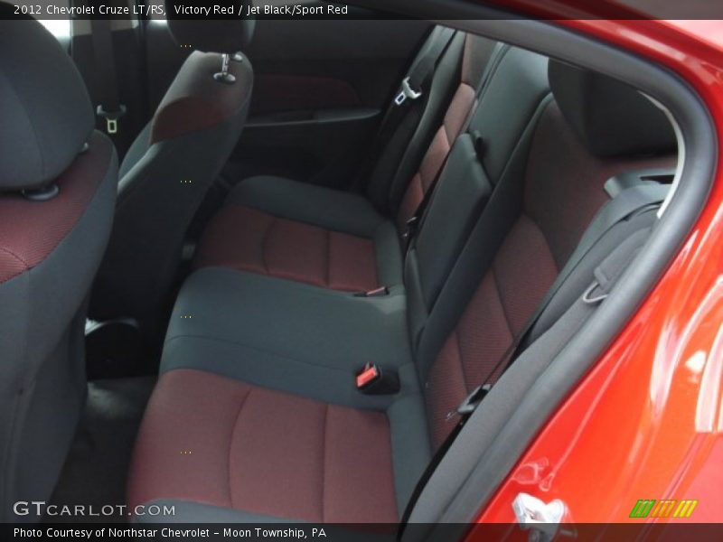  2012 Cruze LT/RS Jet Black/Sport Red Interior