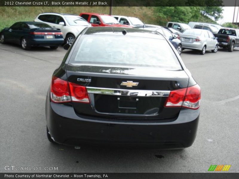 Black Granite Metallic / Jet Black 2012 Chevrolet Cruze LT