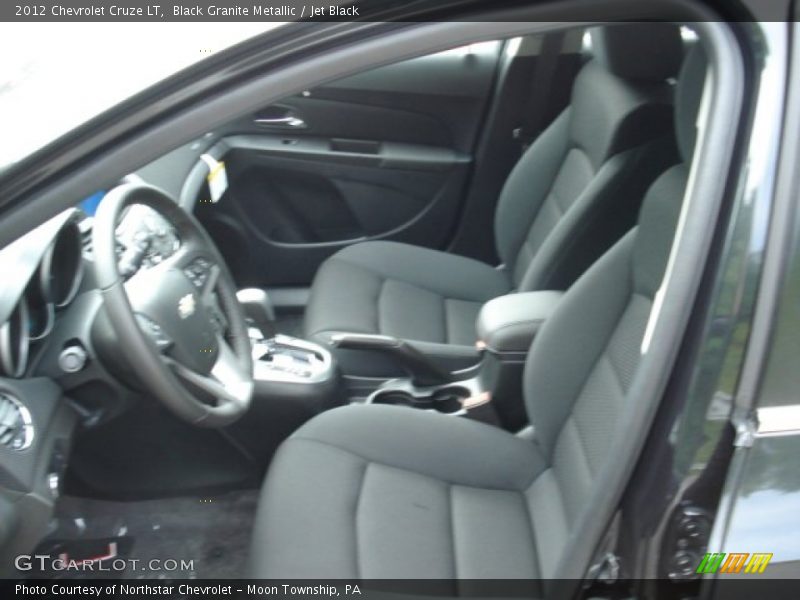 Black Granite Metallic / Jet Black 2012 Chevrolet Cruze LT
