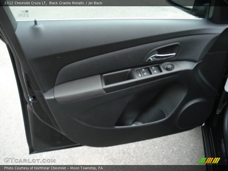 Black Granite Metallic / Jet Black 2012 Chevrolet Cruze LT