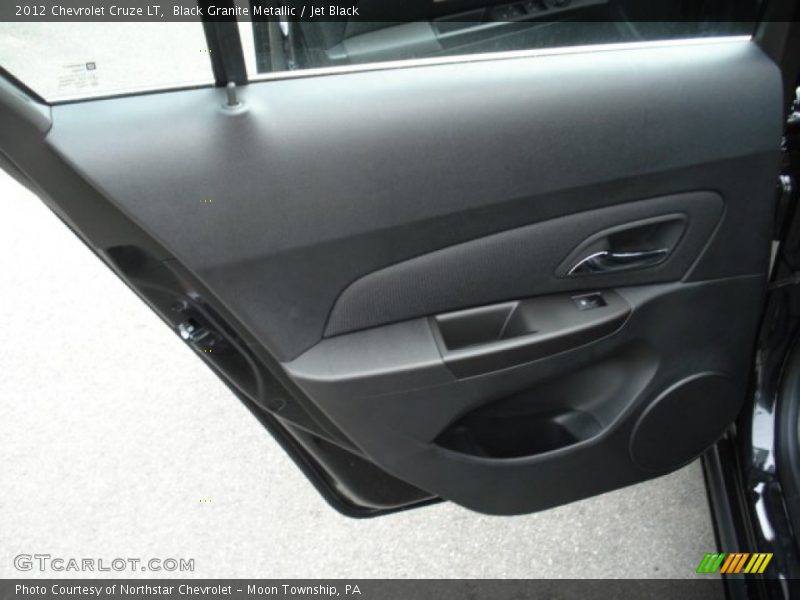 Black Granite Metallic / Jet Black 2012 Chevrolet Cruze LT