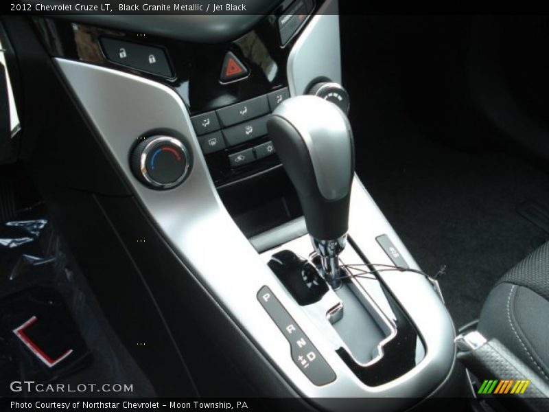 Black Granite Metallic / Jet Black 2012 Chevrolet Cruze LT
