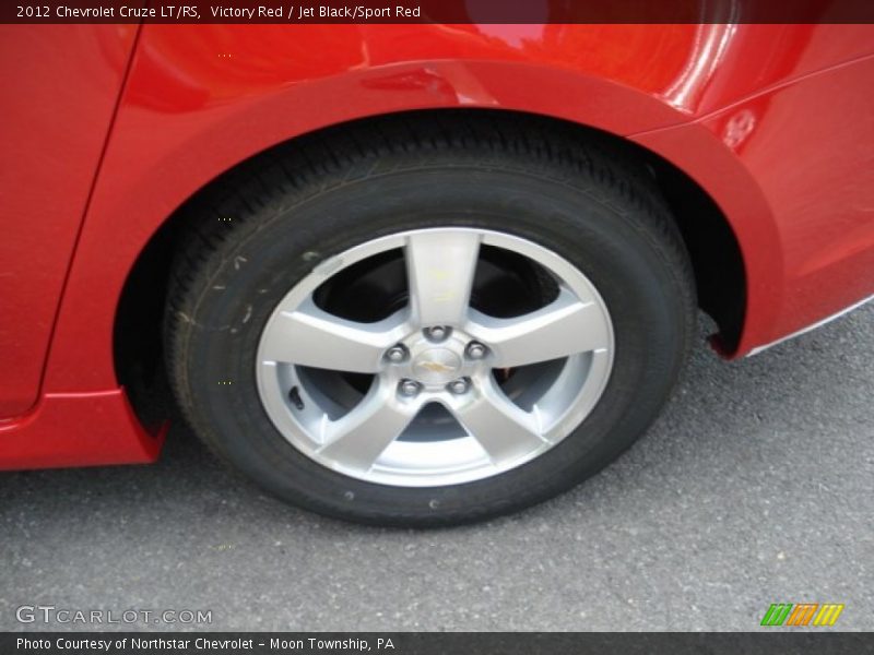 Victory Red / Jet Black/Sport Red 2012 Chevrolet Cruze LT/RS