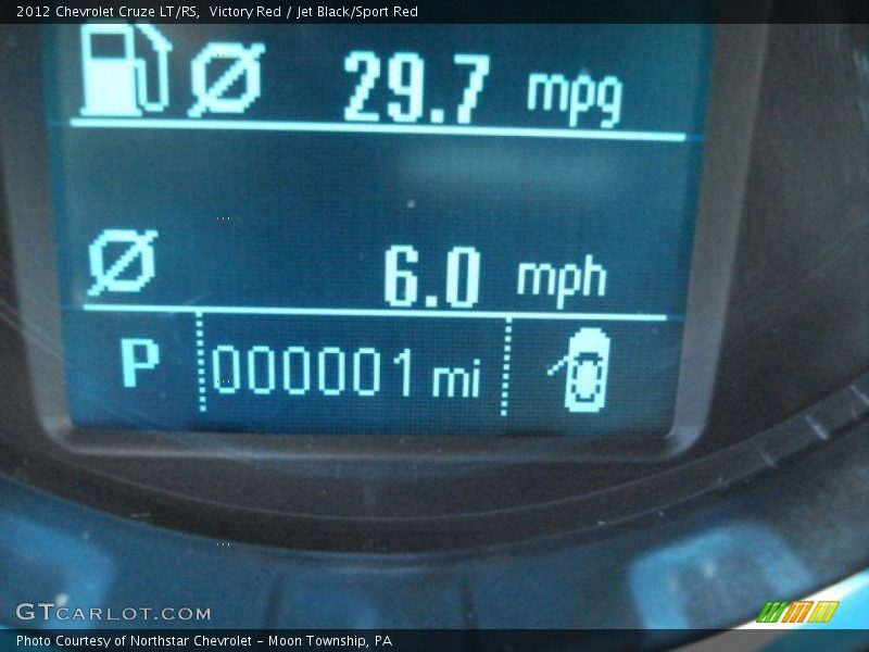 Victory Red / Jet Black/Sport Red 2012 Chevrolet Cruze LT/RS