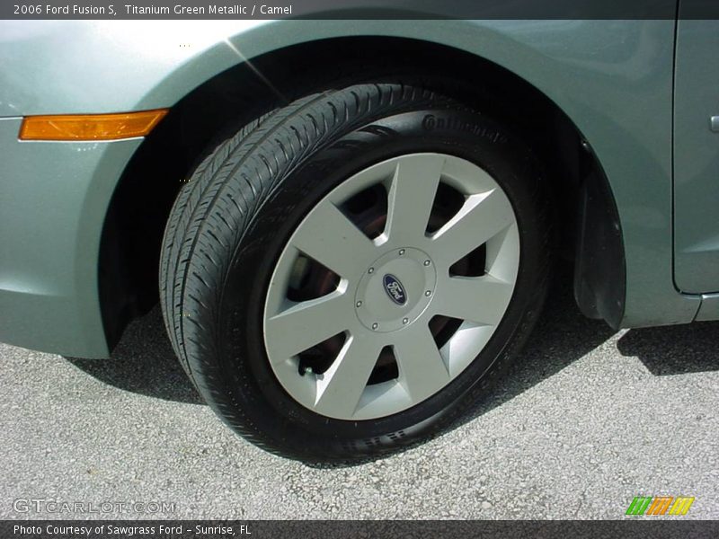 Titanium Green Metallic / Camel 2006 Ford Fusion S