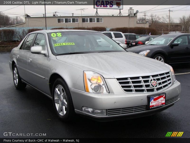 Light Platinum / Titanium/Dark Titanium 2008 Cadillac DTS