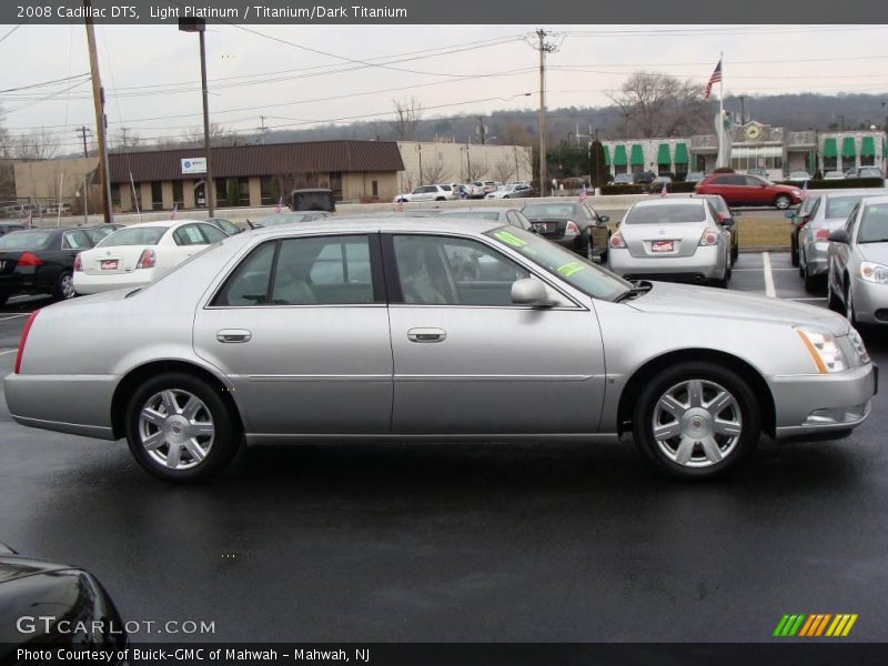 Light Platinum / Titanium/Dark Titanium 2008 Cadillac DTS