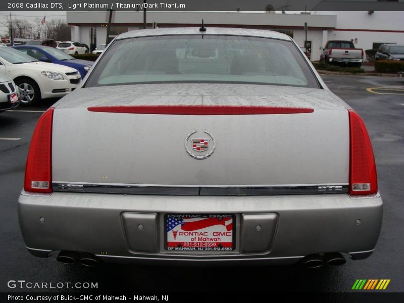 Light Platinum / Titanium/Dark Titanium 2008 Cadillac DTS