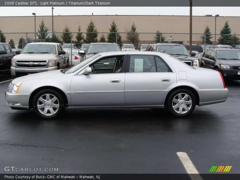 Light Platinum / Titanium/Dark Titanium 2008 Cadillac DTS