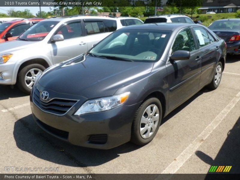 Magnetic Gray Metallic / Ash Gray 2010 Toyota Camry