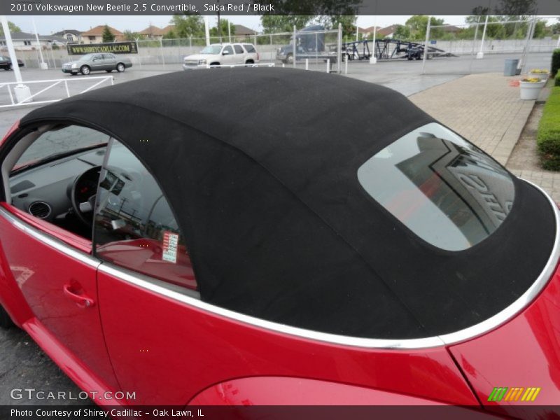 Salsa Red / Black 2010 Volkswagen New Beetle 2.5 Convertible