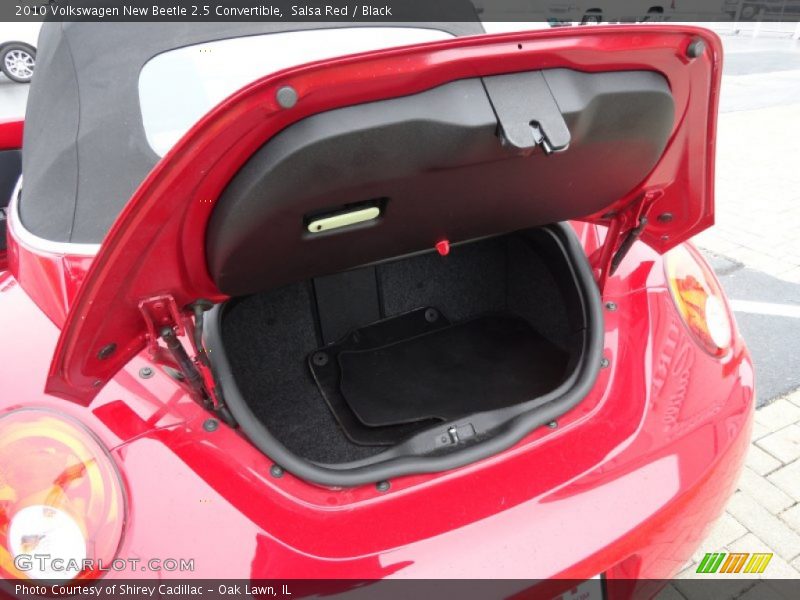 Salsa Red / Black 2010 Volkswagen New Beetle 2.5 Convertible