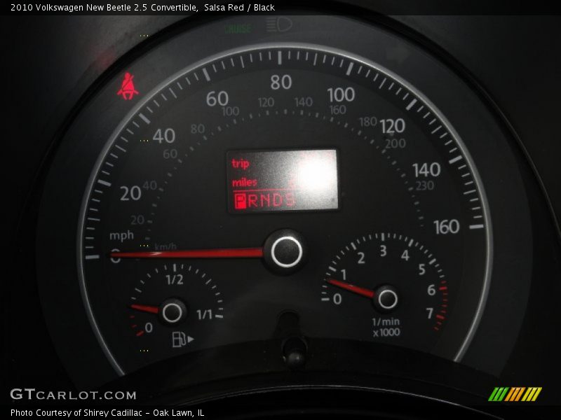 Salsa Red / Black 2010 Volkswagen New Beetle 2.5 Convertible