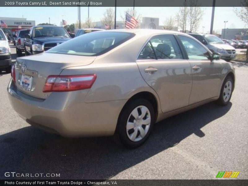 Desert Sand Metallic / Bisque 2009 Toyota Camry LE