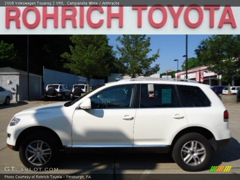 Campanella White / Anthracite 2008 Volkswagen Touareg 2 VR6