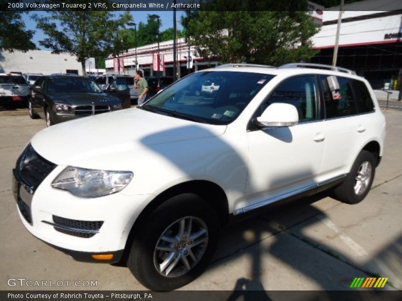 Campanella White / Anthracite 2008 Volkswagen Touareg 2 VR6