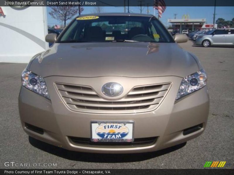 Desert Sand Metallic / Bisque 2009 Toyota Camry LE