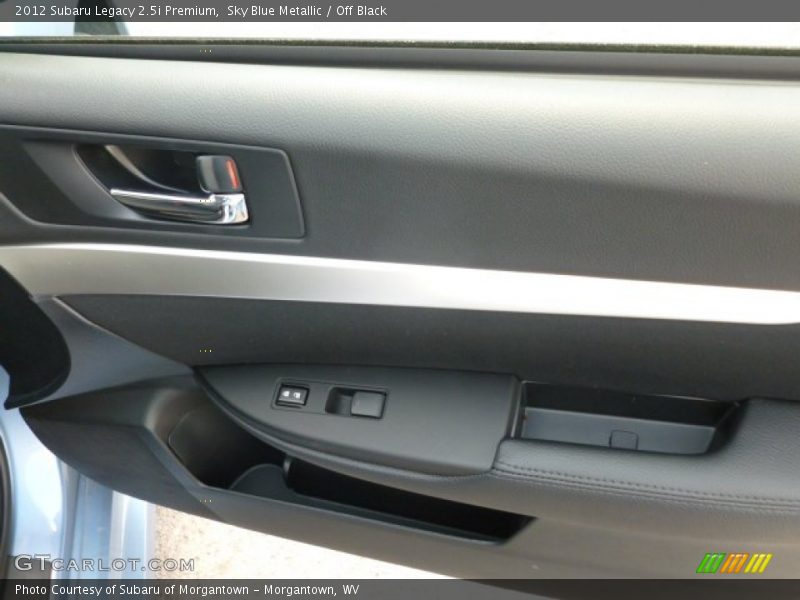 Sky Blue Metallic / Off Black 2012 Subaru Legacy 2.5i Premium